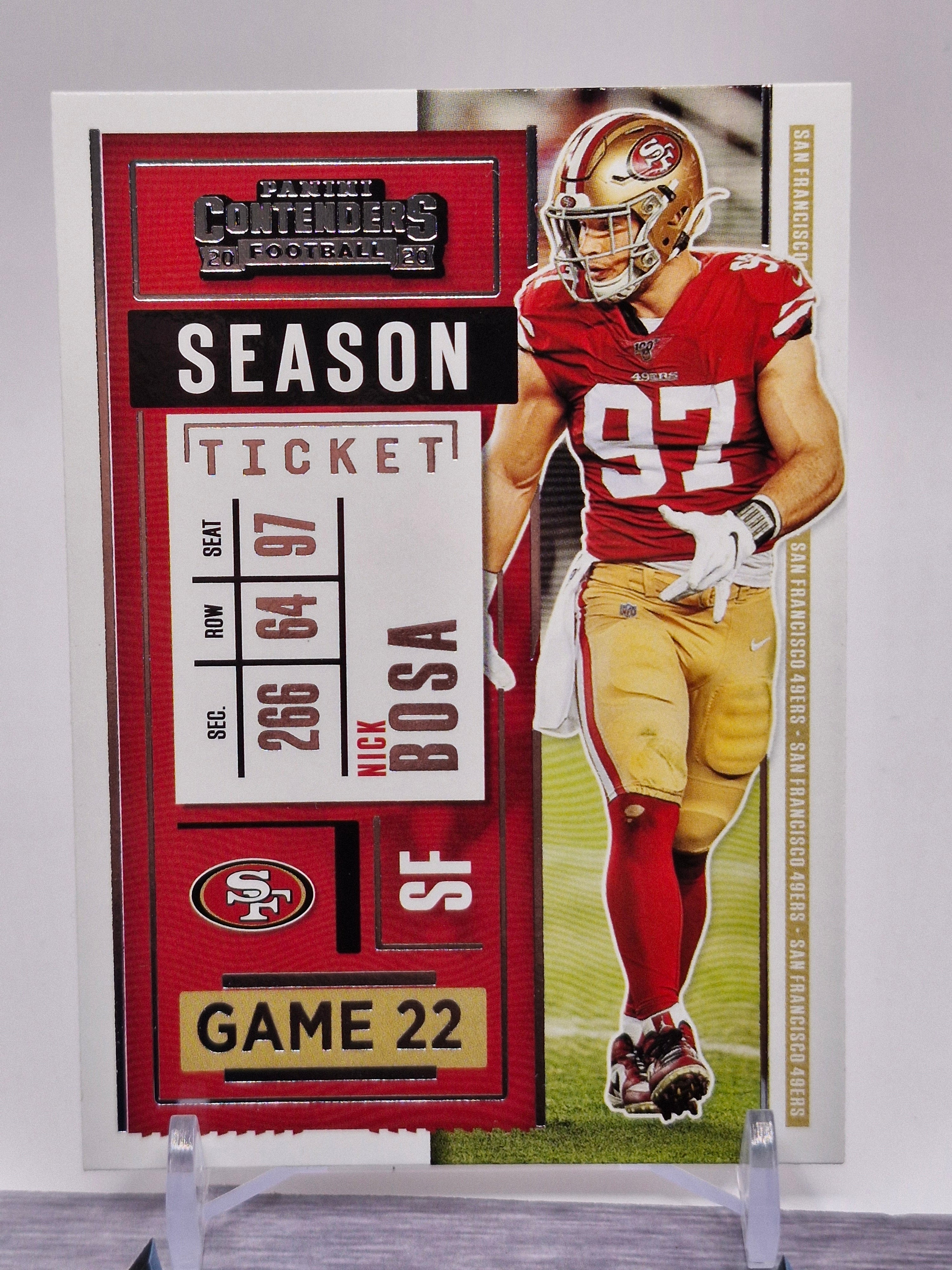 2020 Panini Contenders #23 Nick Bosa