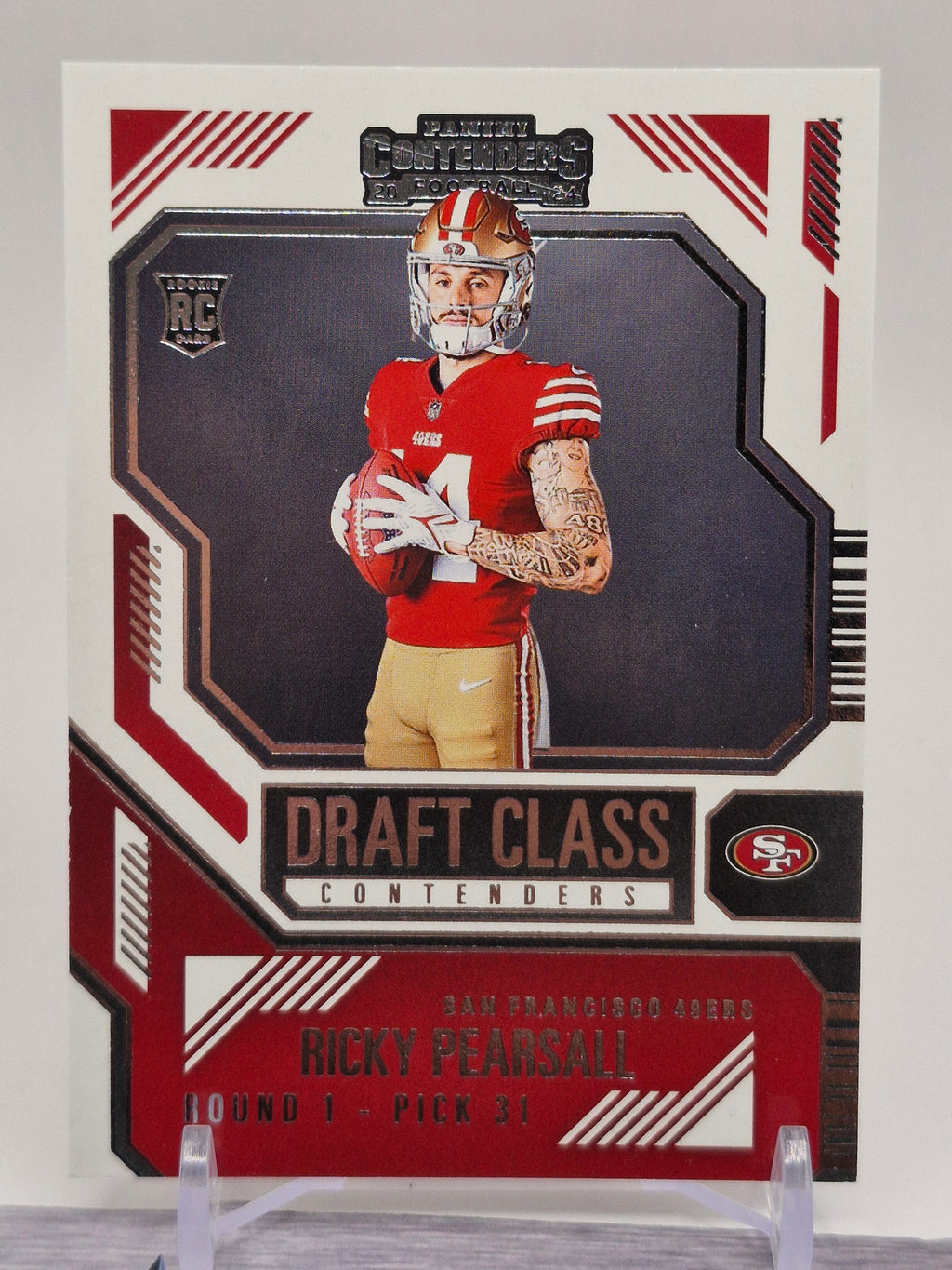 2024 Panini Contenders #15 Ricky Pearsall Draft Class Contenders