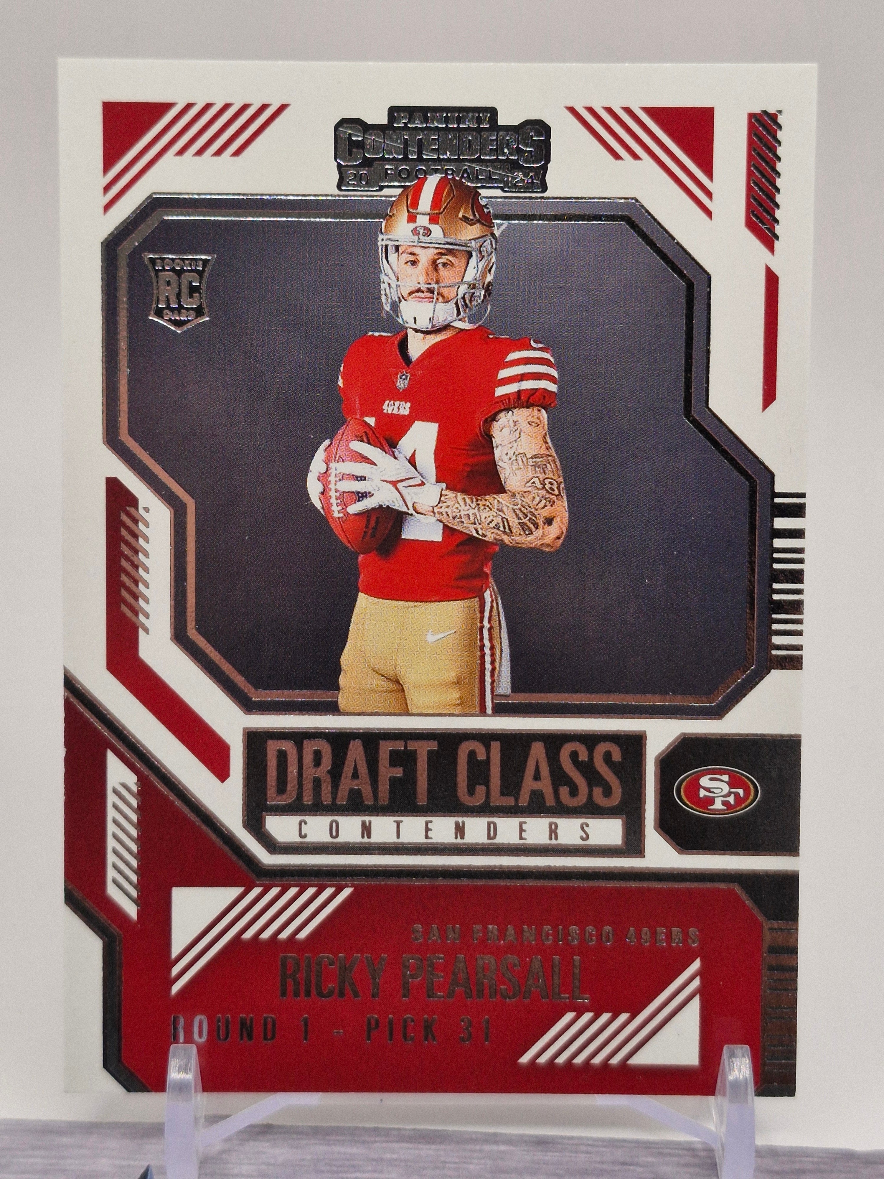 2024 Panini Contenders #15 Ricky Pearsall Draft Class Contenders
