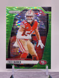 2024 Panini Prizm #255 Fred Warner Neon Green Pulsar
