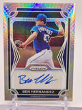 2021 Panini Prizm Draft Picks #AU-BH Ben Hernandez Auto Prizm