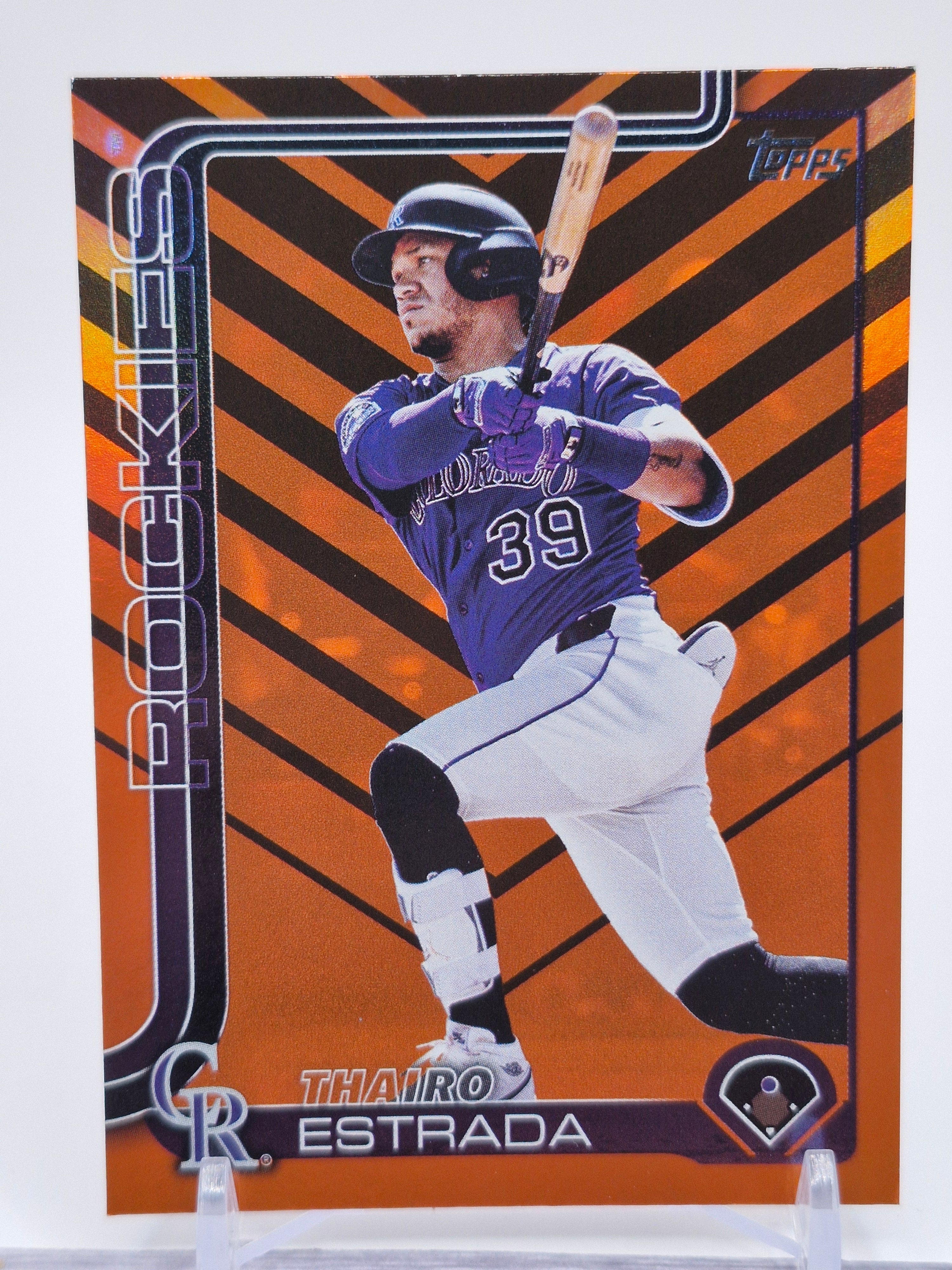 2025 Topps Update #US339 Thairo Estrada Holiday