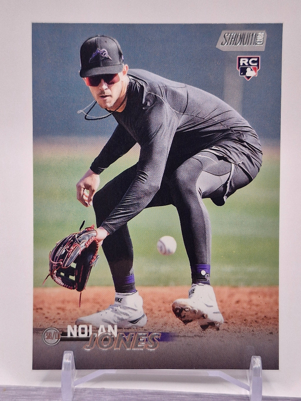 2023 Stadium Club #167 Nolan Jones Red Foil