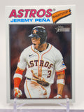 2026 Topps Heritage #283 Jeremy Peña Chrome