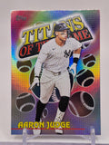 2026 Topps #TOG-3 Aaron Judge Titans of the Game