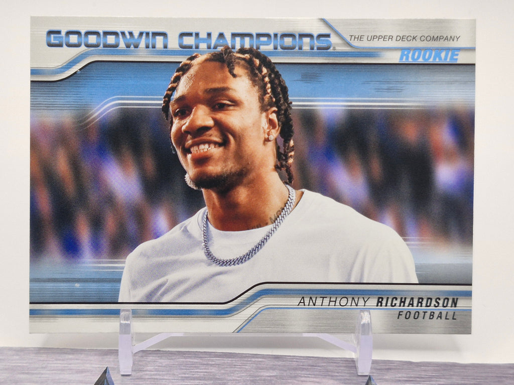 2023 Upper Deck Goodwin Champions #86 Anthony Richardson Royal Blue