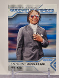 2023 Upper Deck Goodwin Champions #67 Anthony Richardson Royal Blue