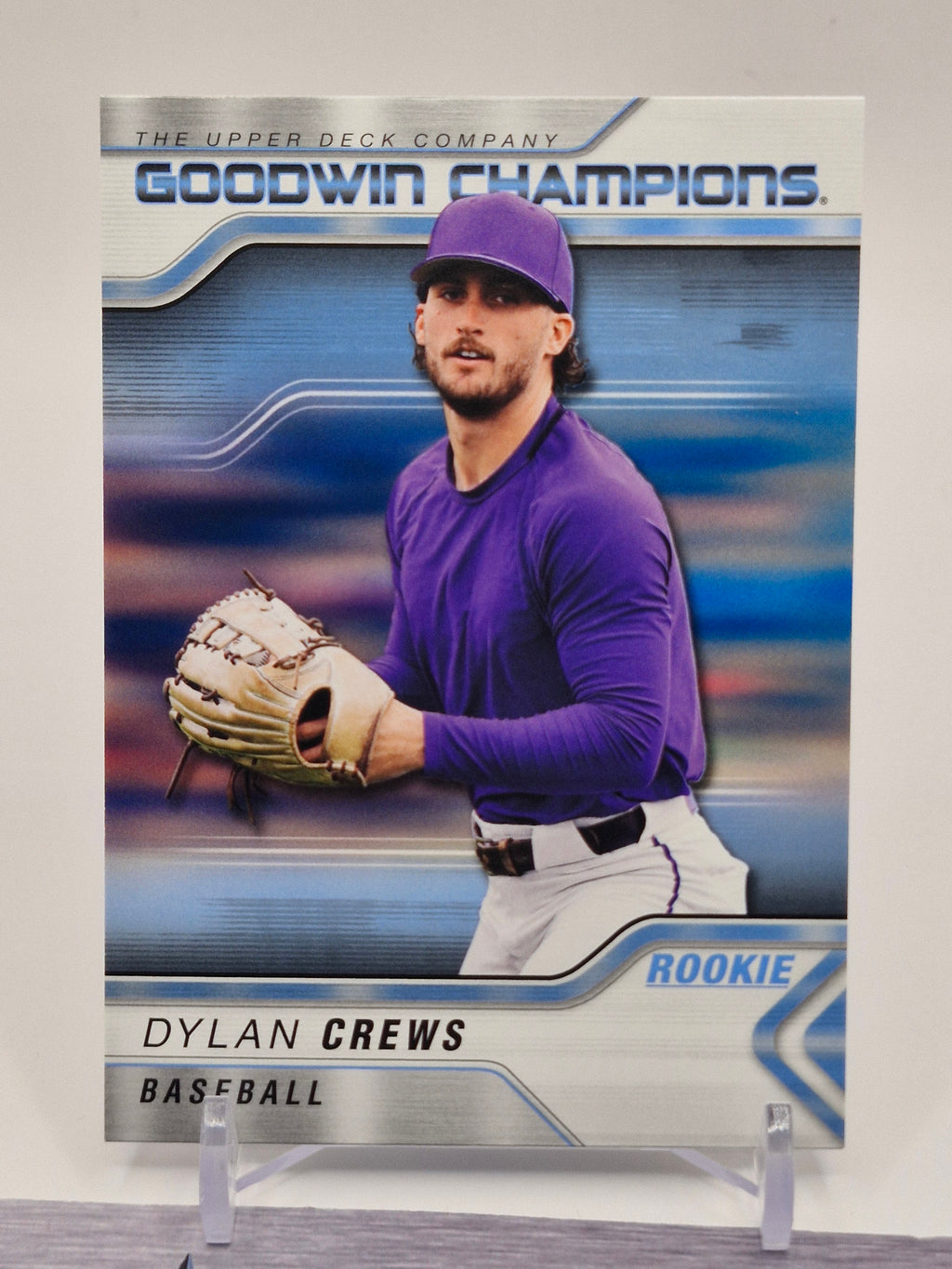 2023 Upper Deck Goodwin Champions #39 Dylan Crews Royal Blue