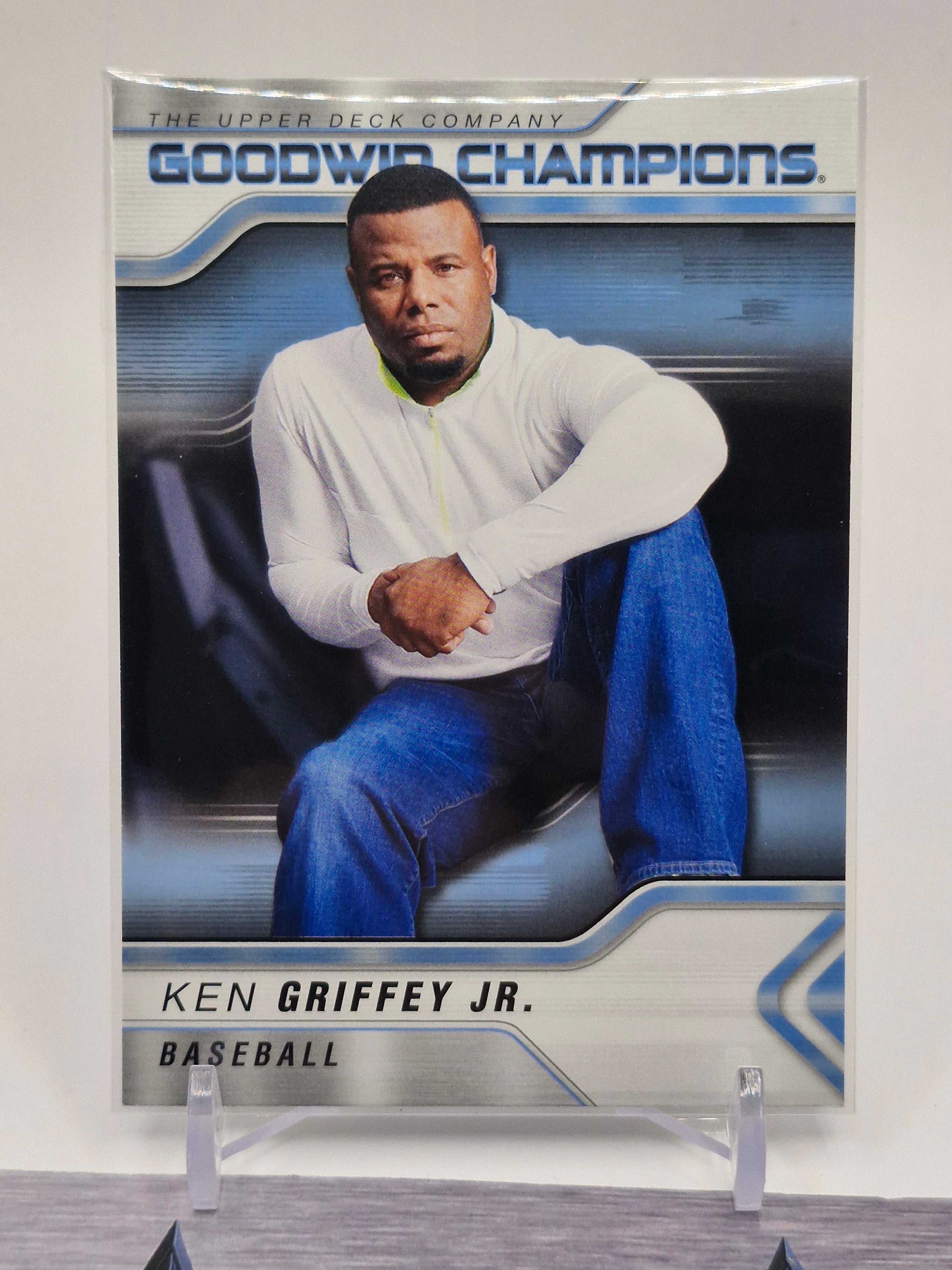 2023 Upper Deck Goodwin Champions #7 Ken Griffey Jr. Black and White Variations