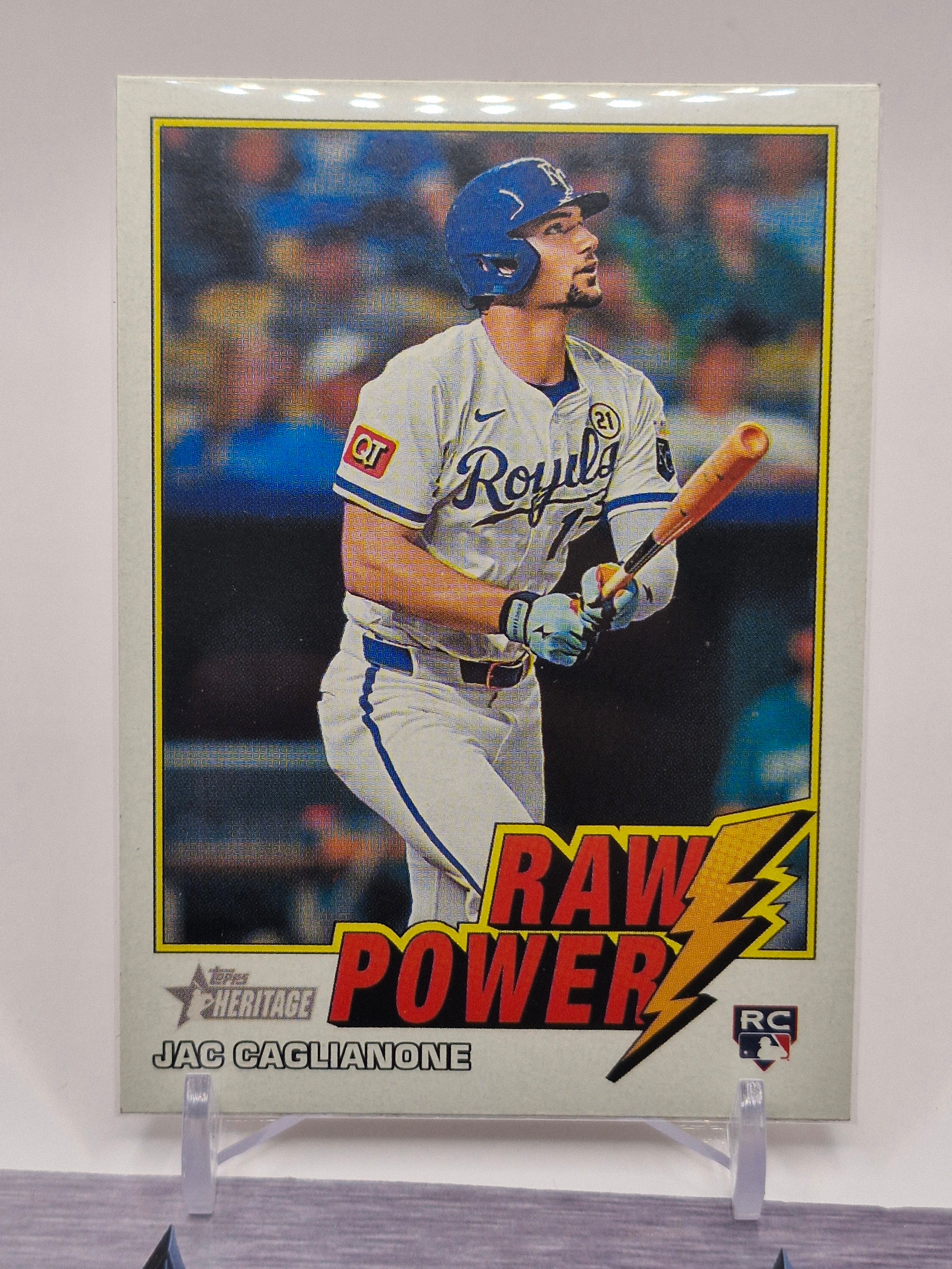 2026 Topps Heritage #RP-JC Jac Caglianone Raw Power
