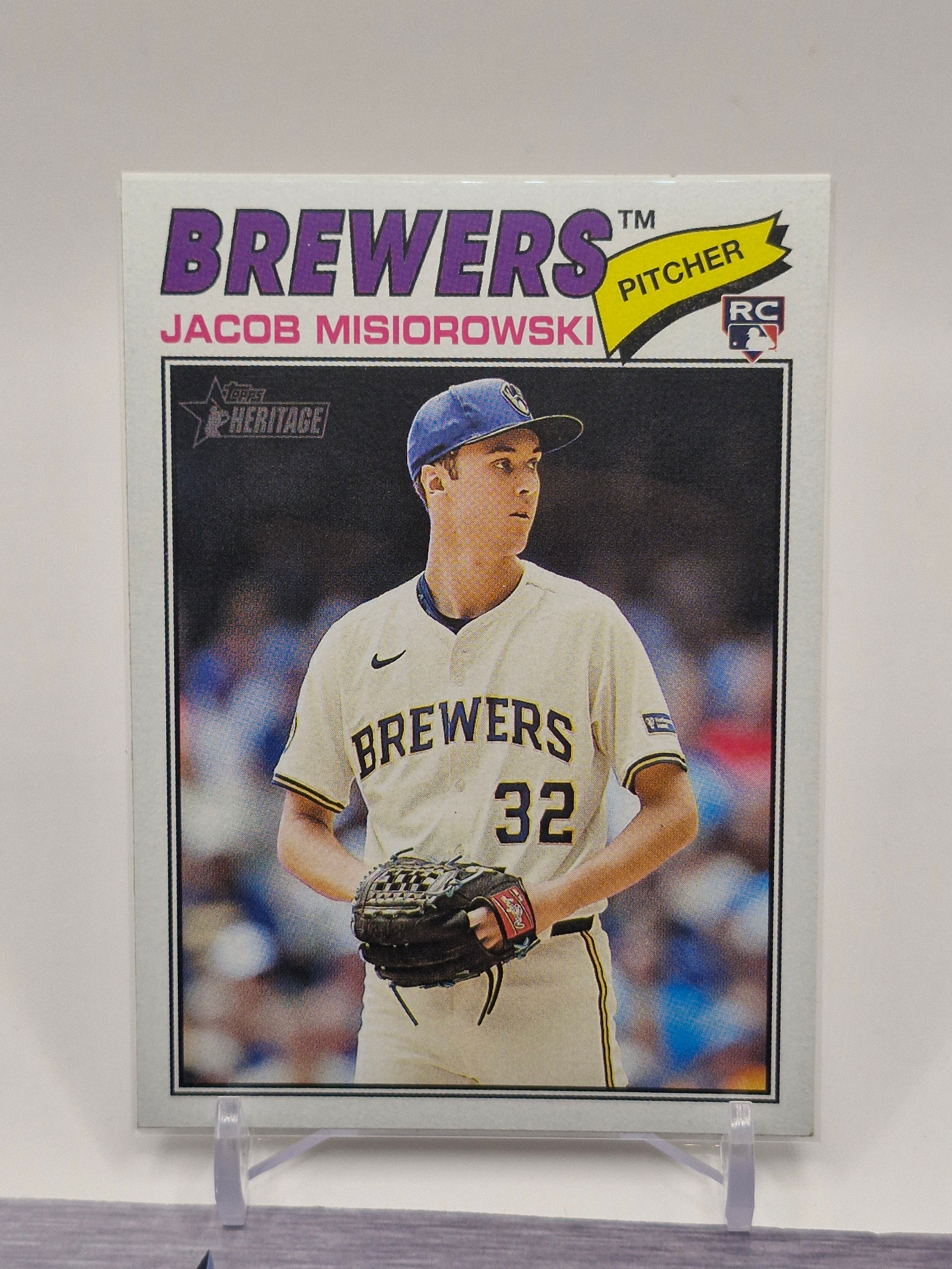 2026 Topps Heritage #144 Jacob Misiorowski