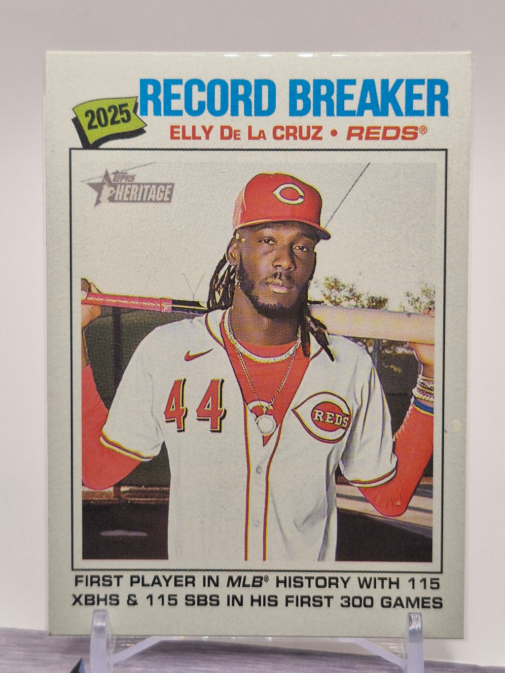 2026 Topps Heritage #233 Elly De La Cruz