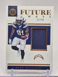 2018 Panini Encased #FW-26 Mike Williams Future Wave Materials #/50
