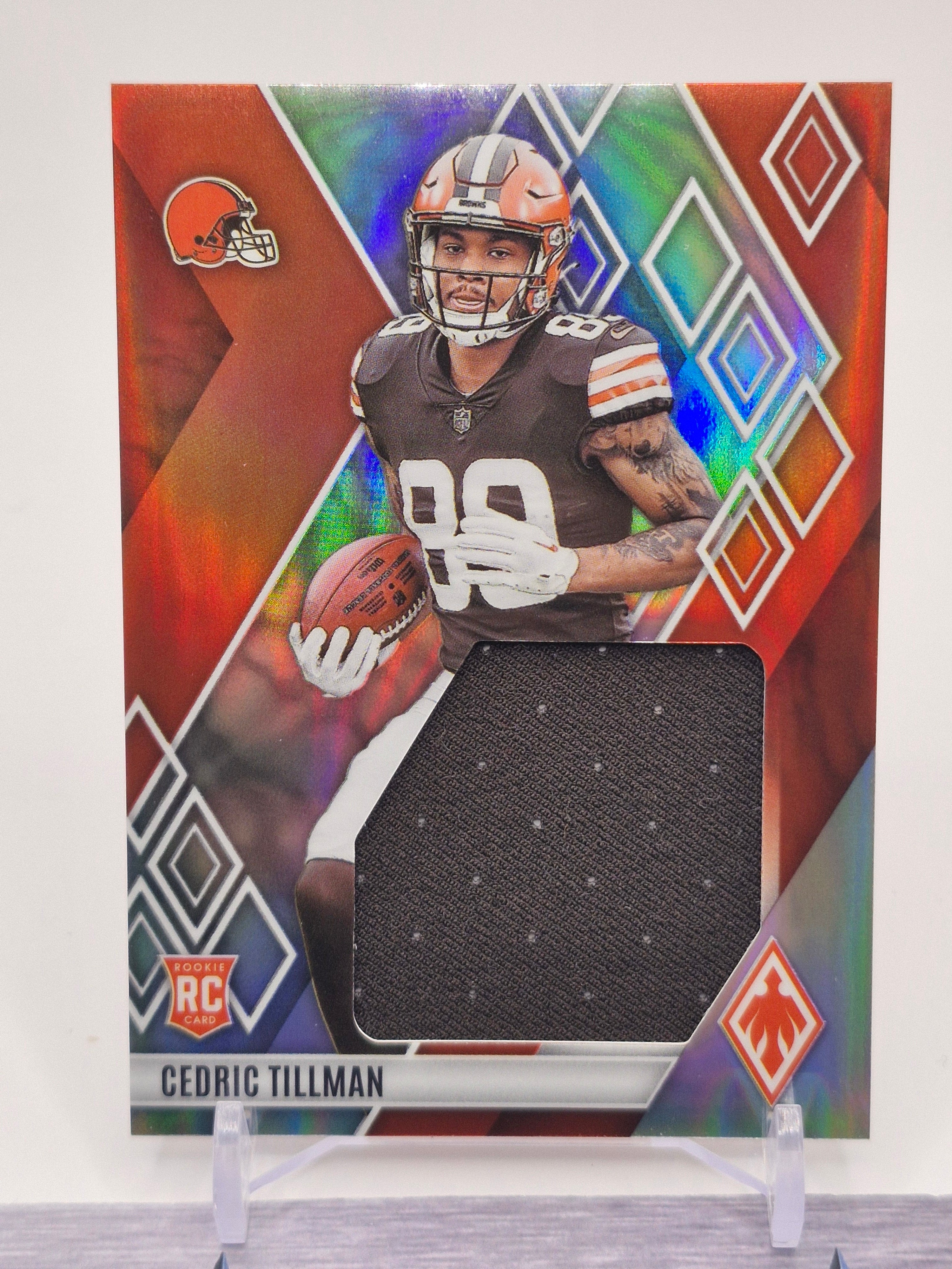 2023 Panini Phoenix #RJM-CT Cedric Tillman Rookie Jumbo Memorabilia #/199