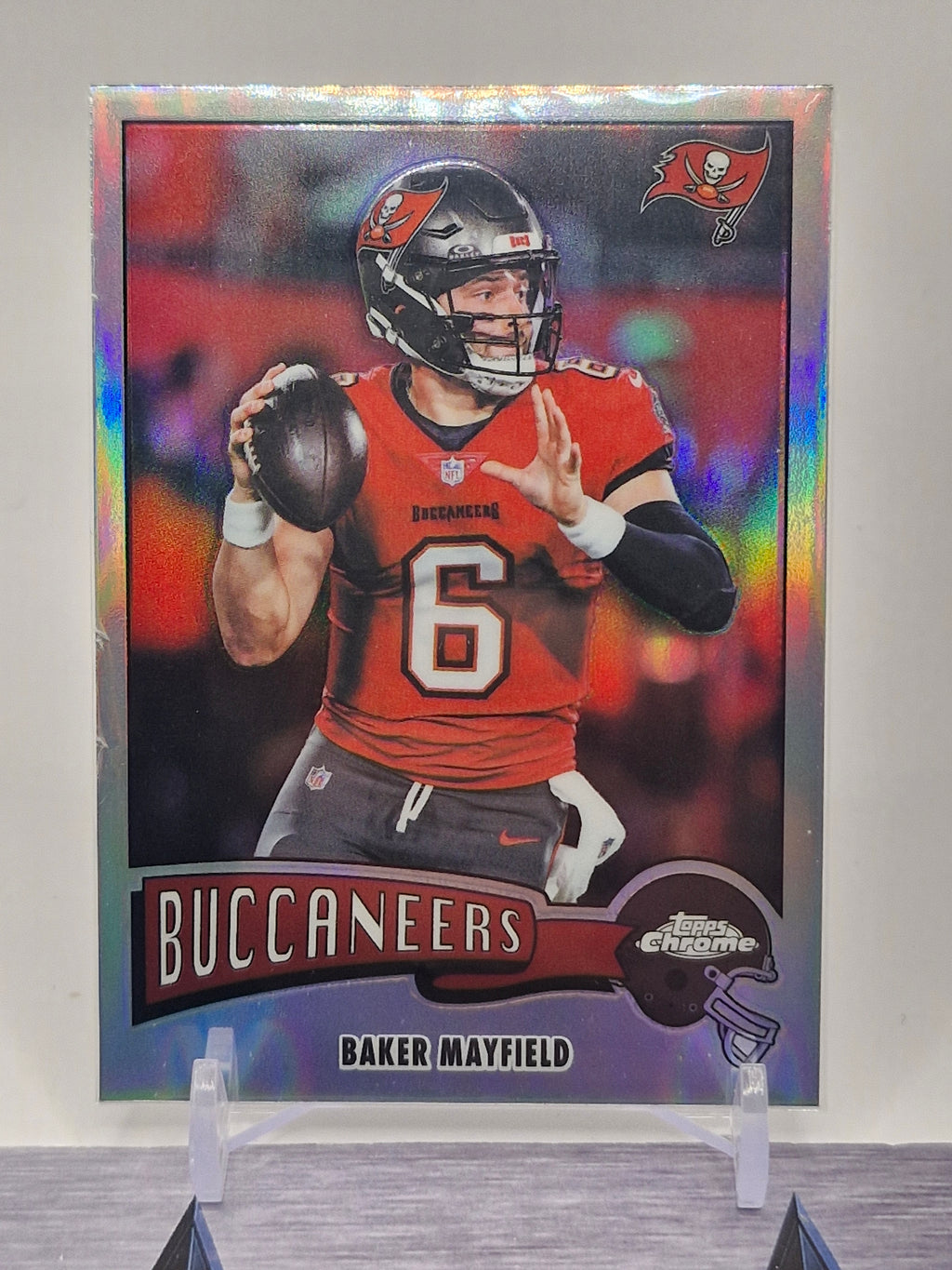 2025 Topps Chrome #1975-31 Baker Mayfield 1975 Topps Refractor