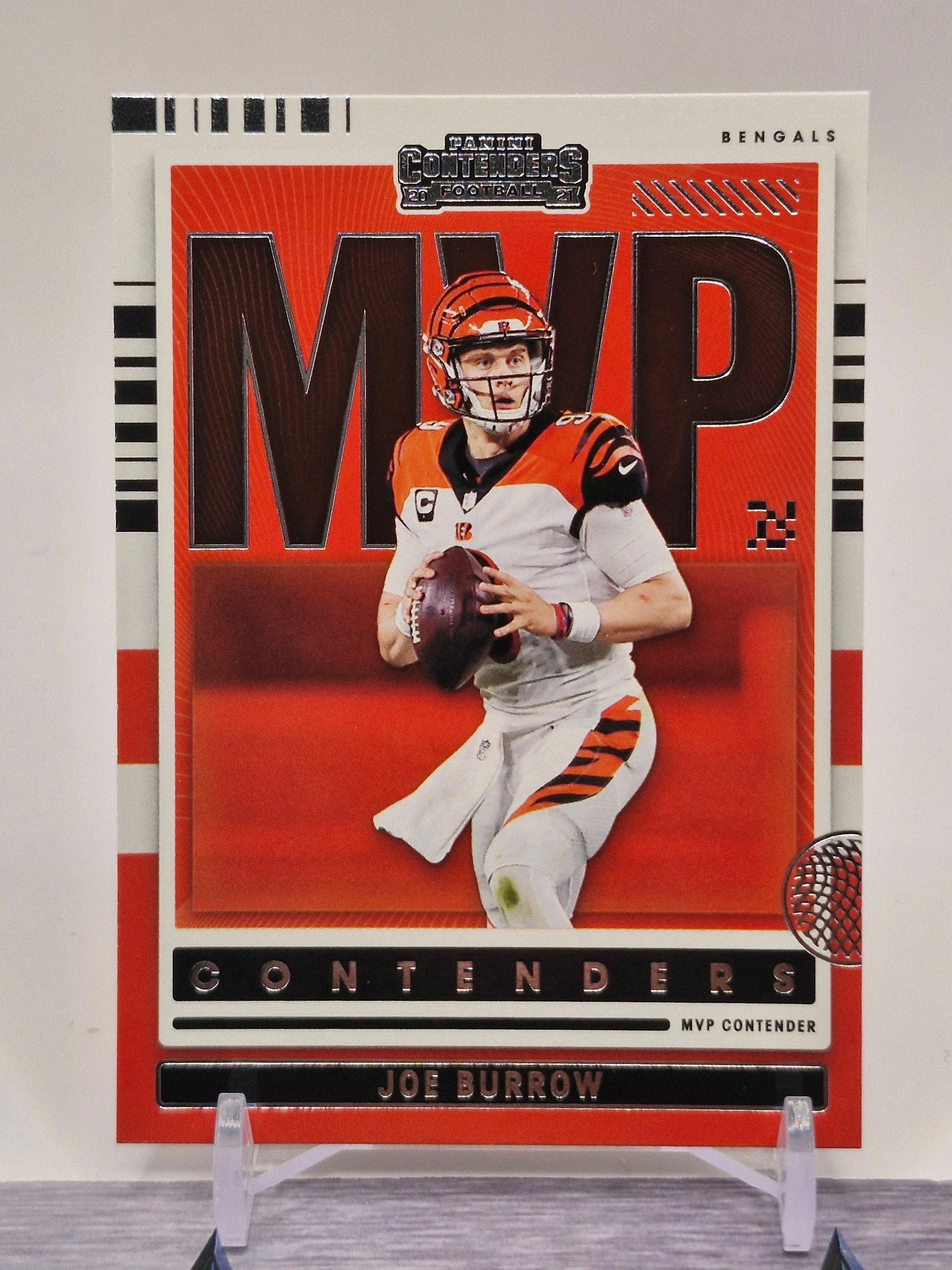2021 Panini Contenders #MVP-JBU Joe Burrow MVP Contenders