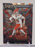 2021 Panini Select #TUR-14 Patrick Mahomes II Turbocharged