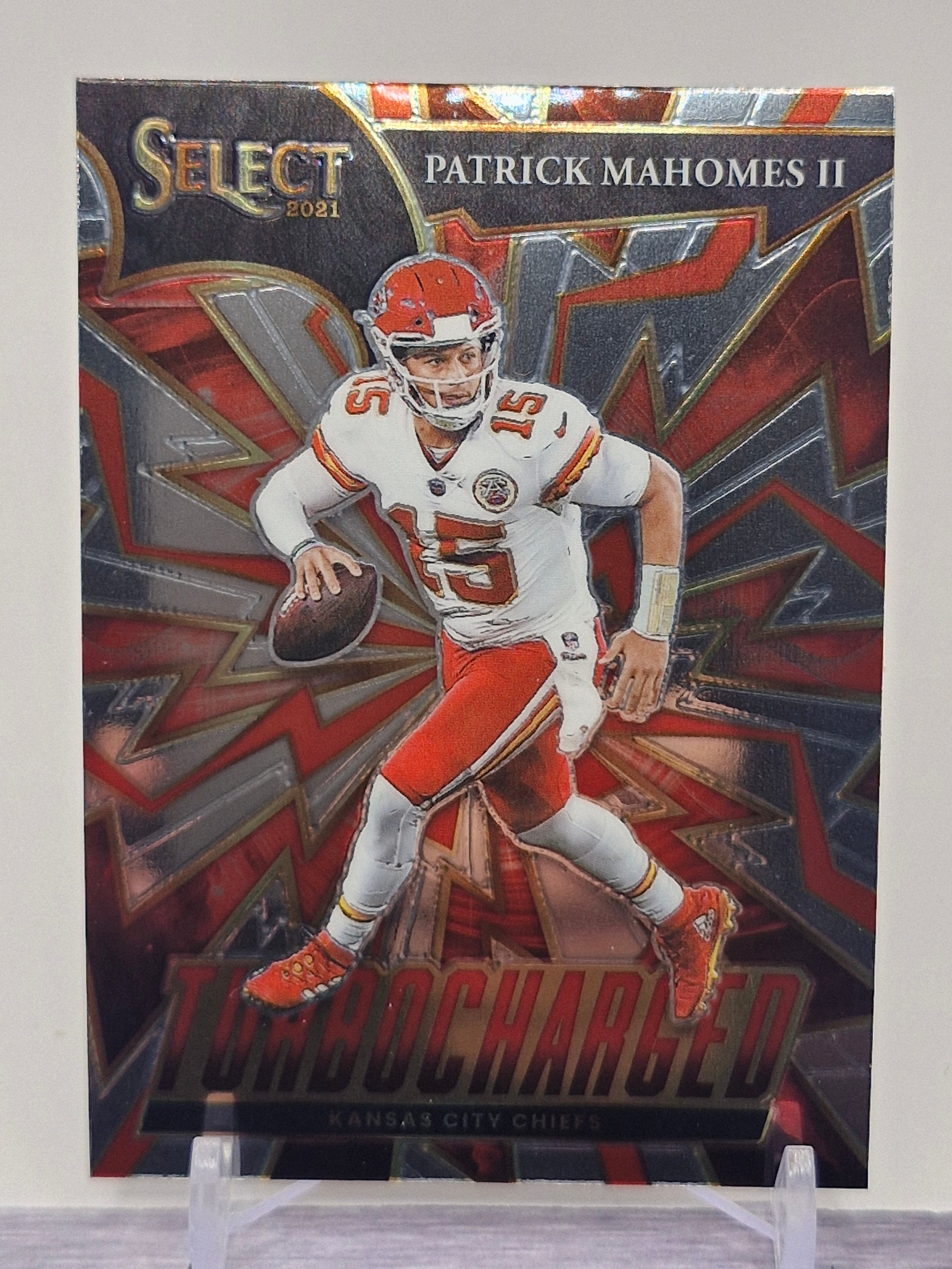 2021 Panini Select #TUR-14 Patrick Mahomes II Turbocharged