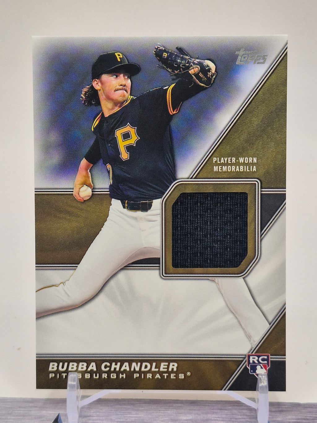 2026 Topps #MLM2-BC Bubba Chandler Major League Materials Relics (Series Two)