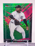 2026 Finest #205 Framber Valdez Green Refractors #/99