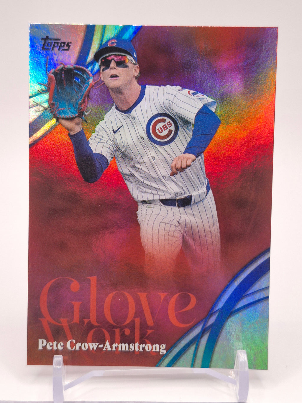 2026 Topps #GW-18 Pete Crow-Armstrong Glove Work