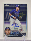 2023 Topps Chrome #RA-JAR Jonathan Aranda Rookie Autographs