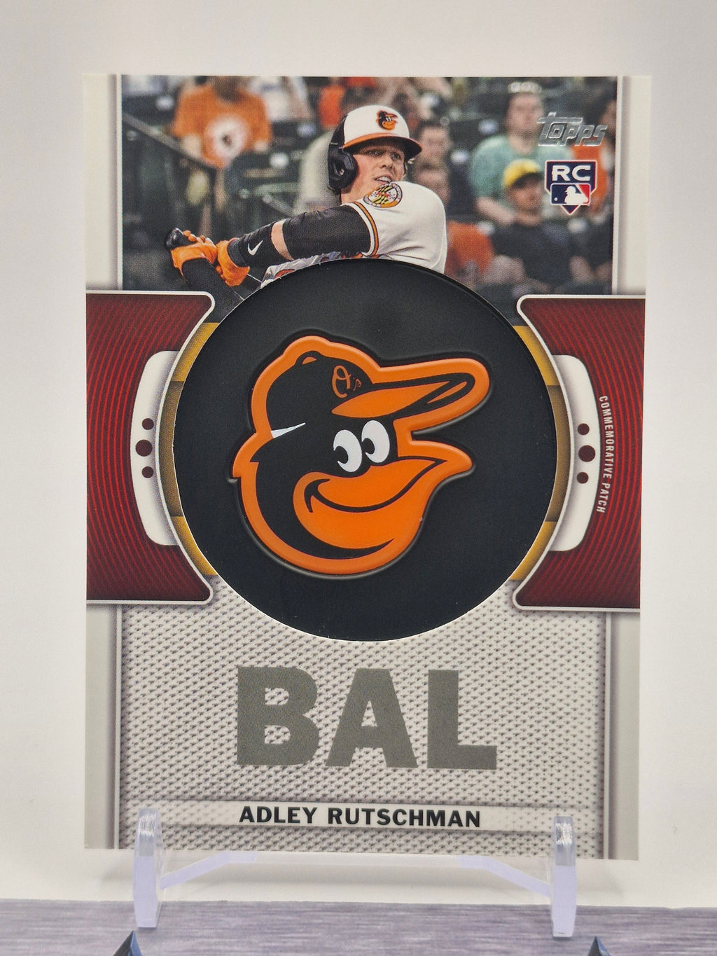 2023 Topps #TLP-AR Adley Rutschman Commemorative Team Logo Patches