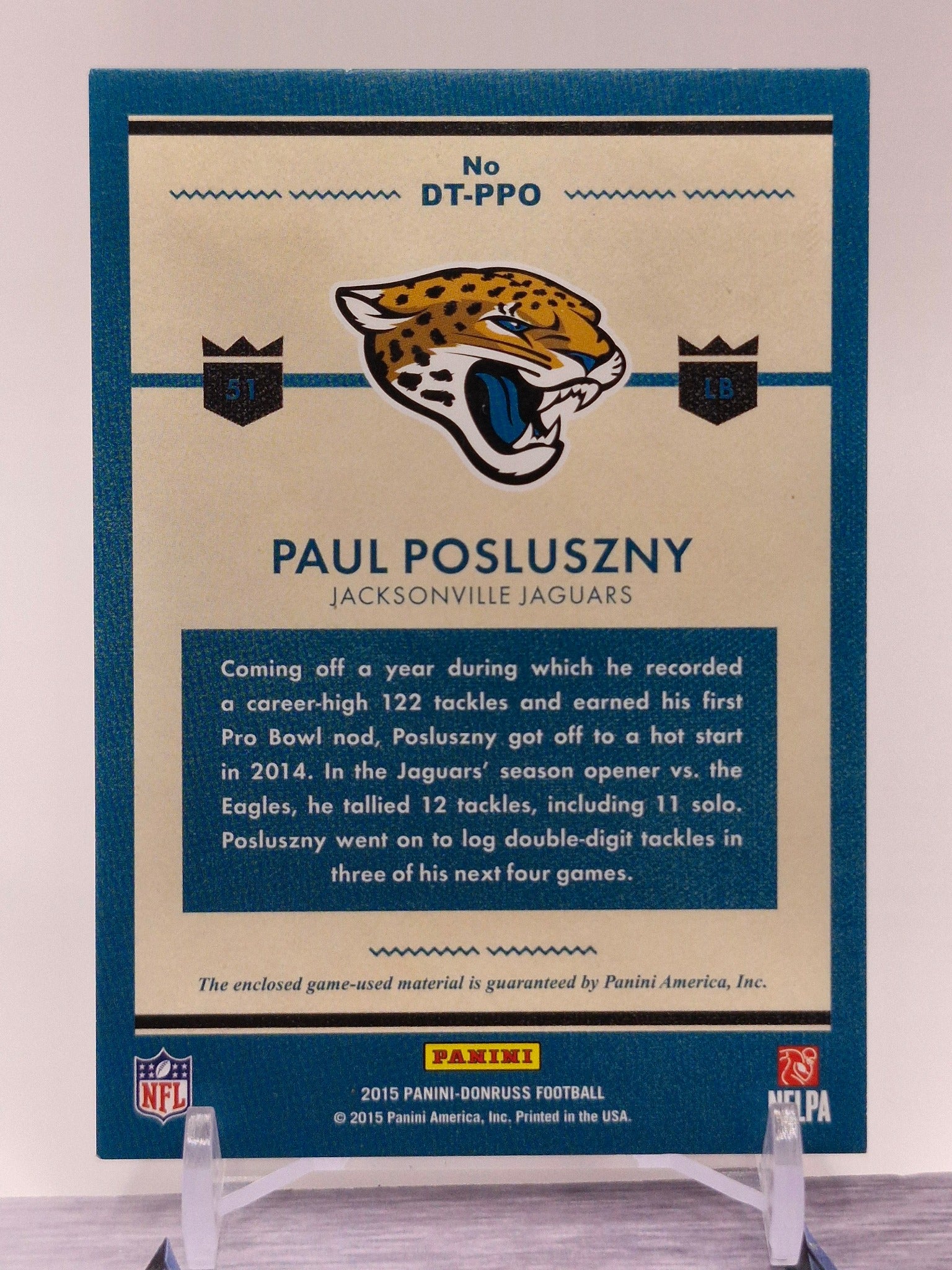 2015 Donruss #DT-BB Paul Posluszny Donruss Threads