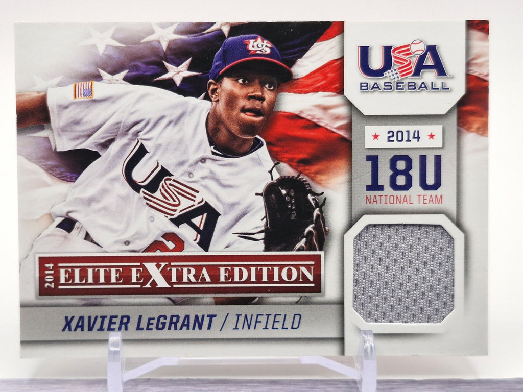 2014 Panini Elite Extra Edition #4 Xavier LeGrant USA Baseball 18U Jerseys Prime