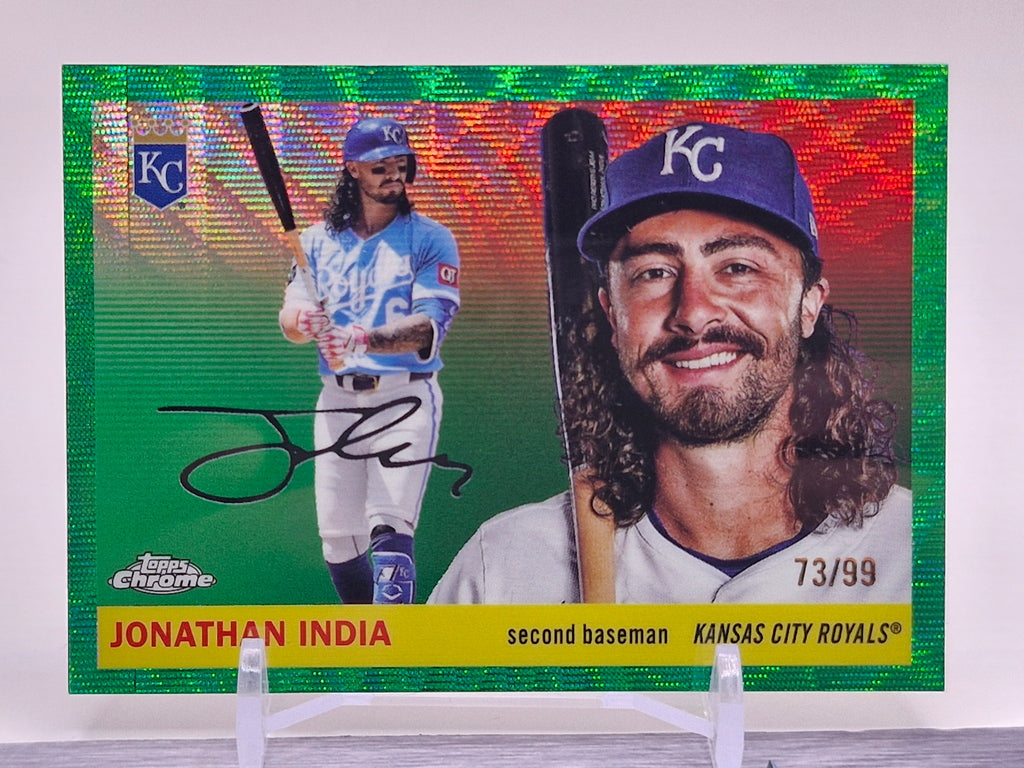 2025 Topps Chrome Platinum #164 Jonathan India #/99