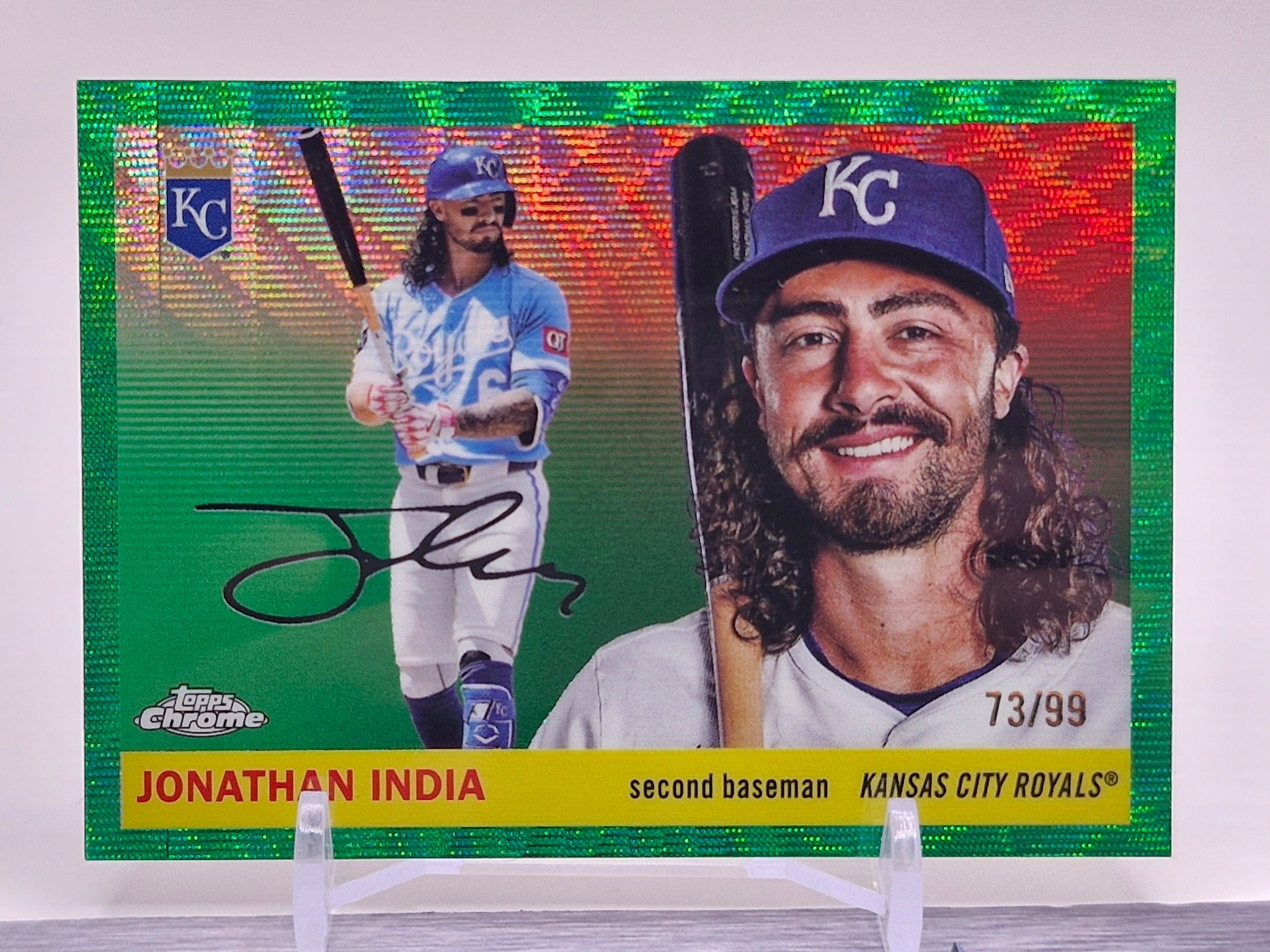 2025 Topps Chrome Platinum #164 Jonathan India #/99