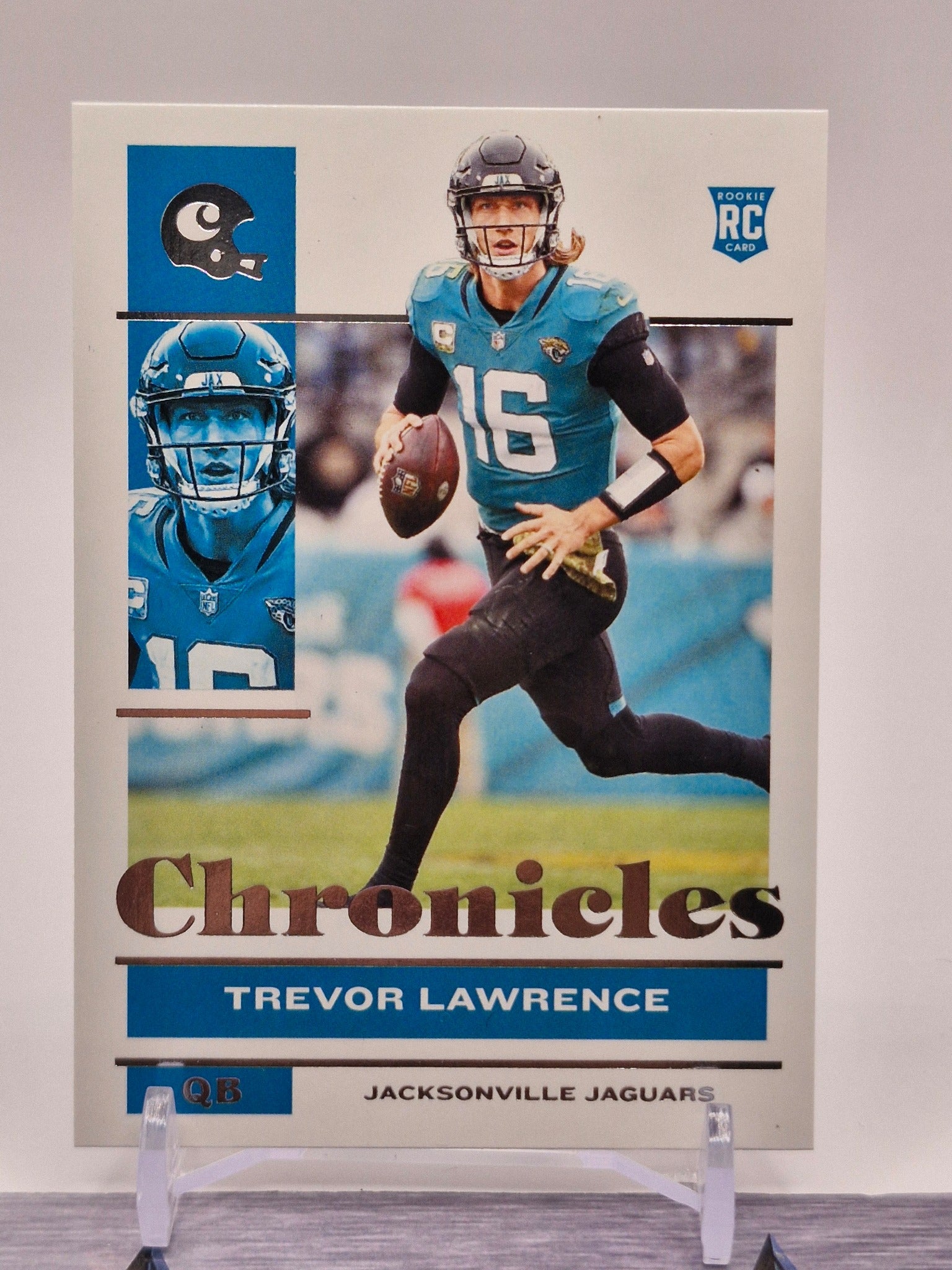 2021 Panini Chronicles #47 Trevor Lawrence Blue