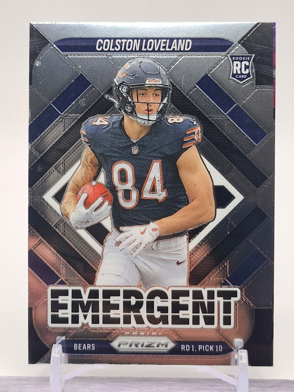 2025 Panini Prizm #20 Colston Loveland Emergent