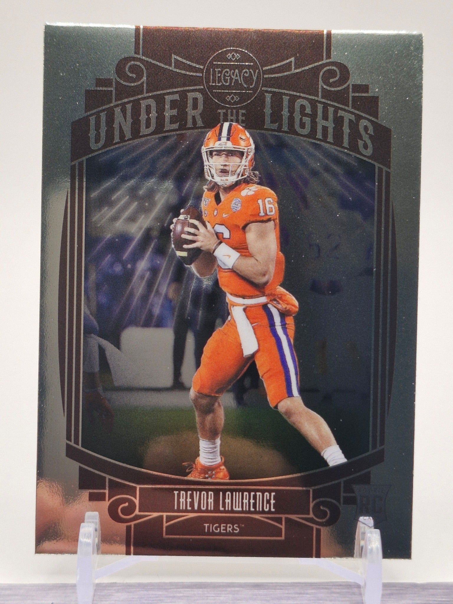 2021 Panini Legacy #UL-TL Trevor Lawrence Under the Lights