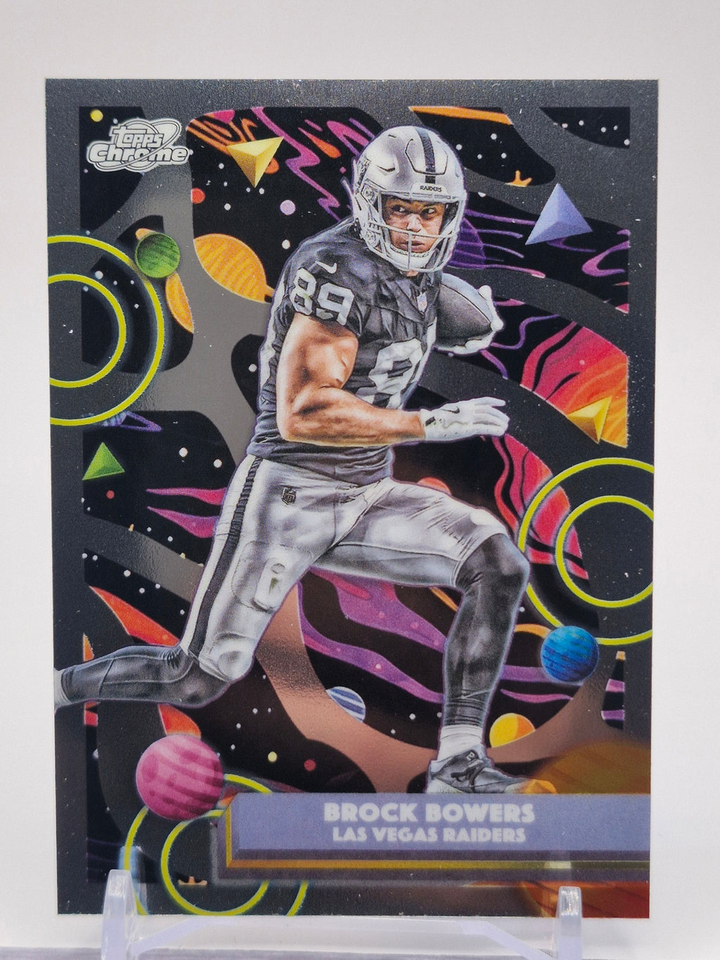 2025 Topps Chrome Cosmic #51 Brock Bowers
