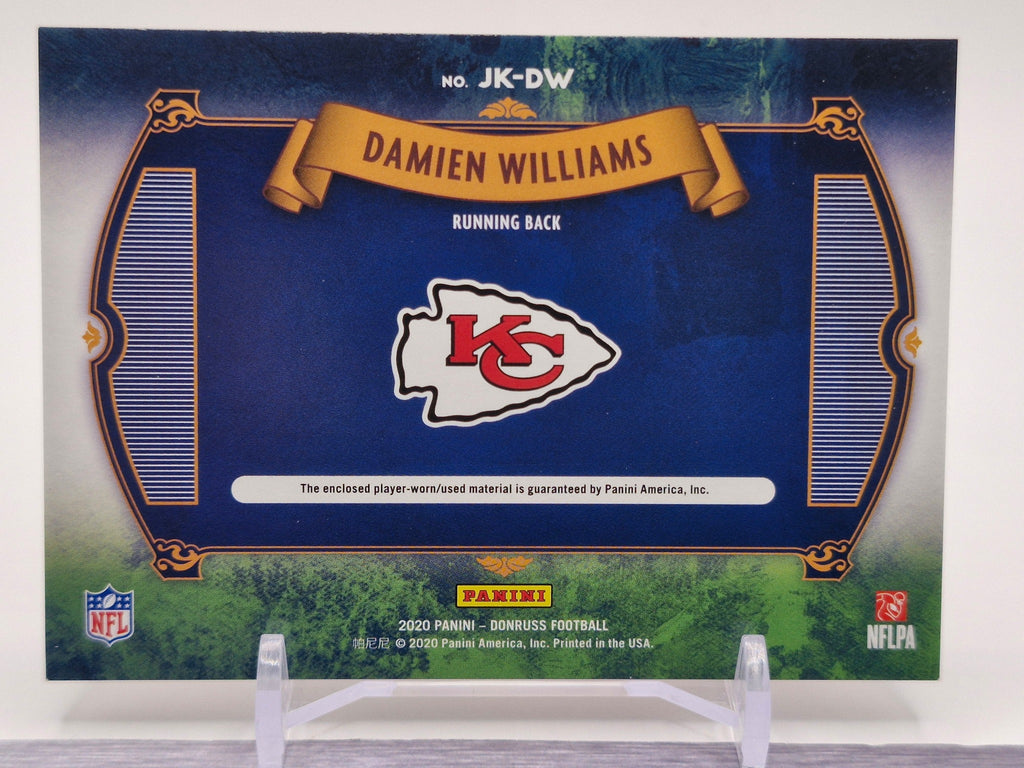 2020 Donruss #JK-DW Damien Williams Jersey Kings #/299