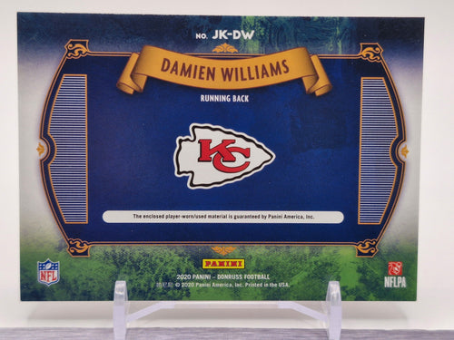 2020 Donruss #JK-DW Damien Williams Jersey Kings #/299