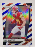2024 Panini Prizm #367 Luke McCaffrey Pink