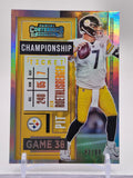 2020 Panini Contenders Optic #48 Ben Roethlisberger