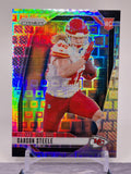 2024 Panini Prizm #377 Carson Steele Neon Green Pulsar