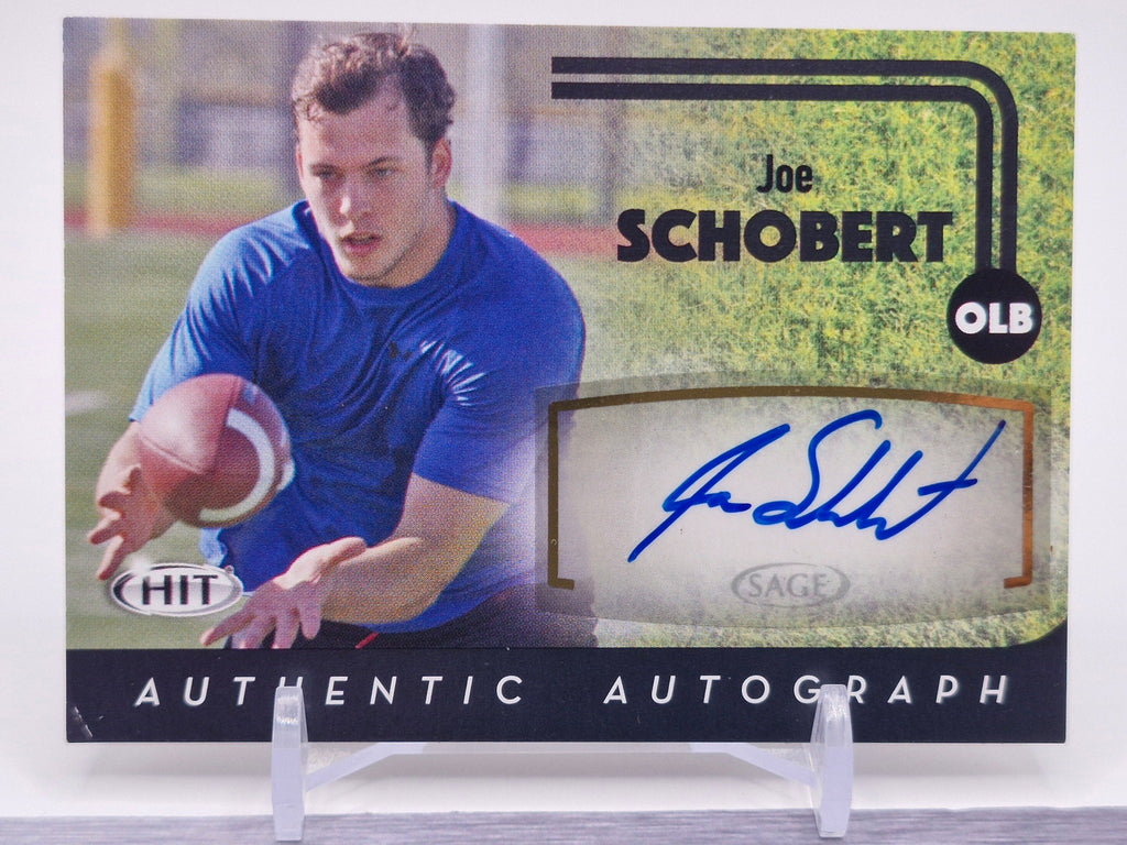 2016 SAGE HIT #A8 Joe Schobert Autographs
