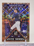 2020 Donruss #E-1 Christian Yelich Elite Series Vector