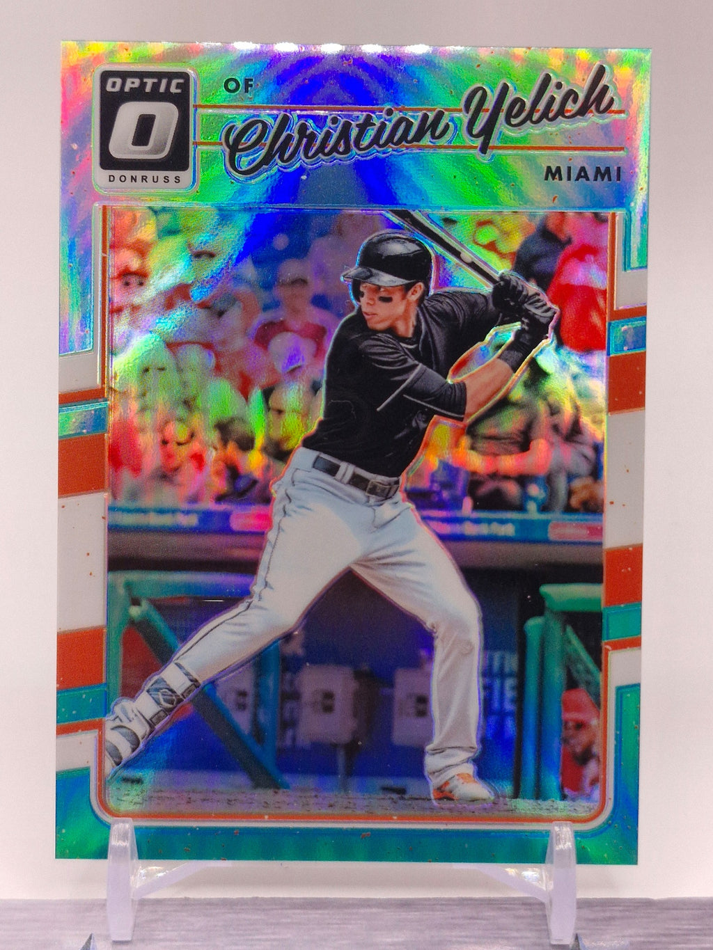 2017 Donruss #113 Christian Yelich Career Stat Line #/293