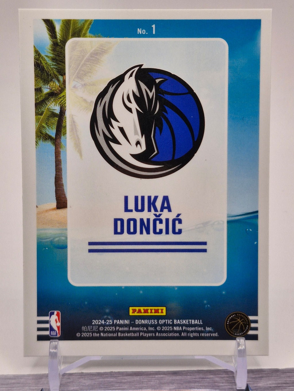 2024-25 Donruss Optic #1 Luka Doncic Splash!
