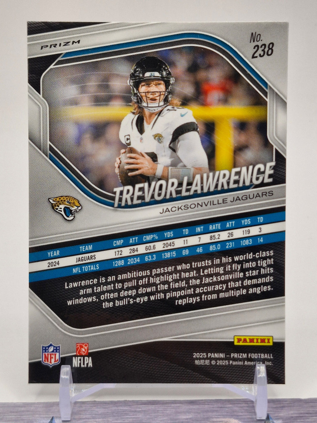 2025 Panini Prizm #238 Trevor Lawrence