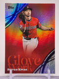 2026 Topps #GW-27 Steven Kwan Glove Work