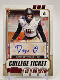 2021 Panini Contenders Draft Picks #232 Dayo Odeyingbo Red