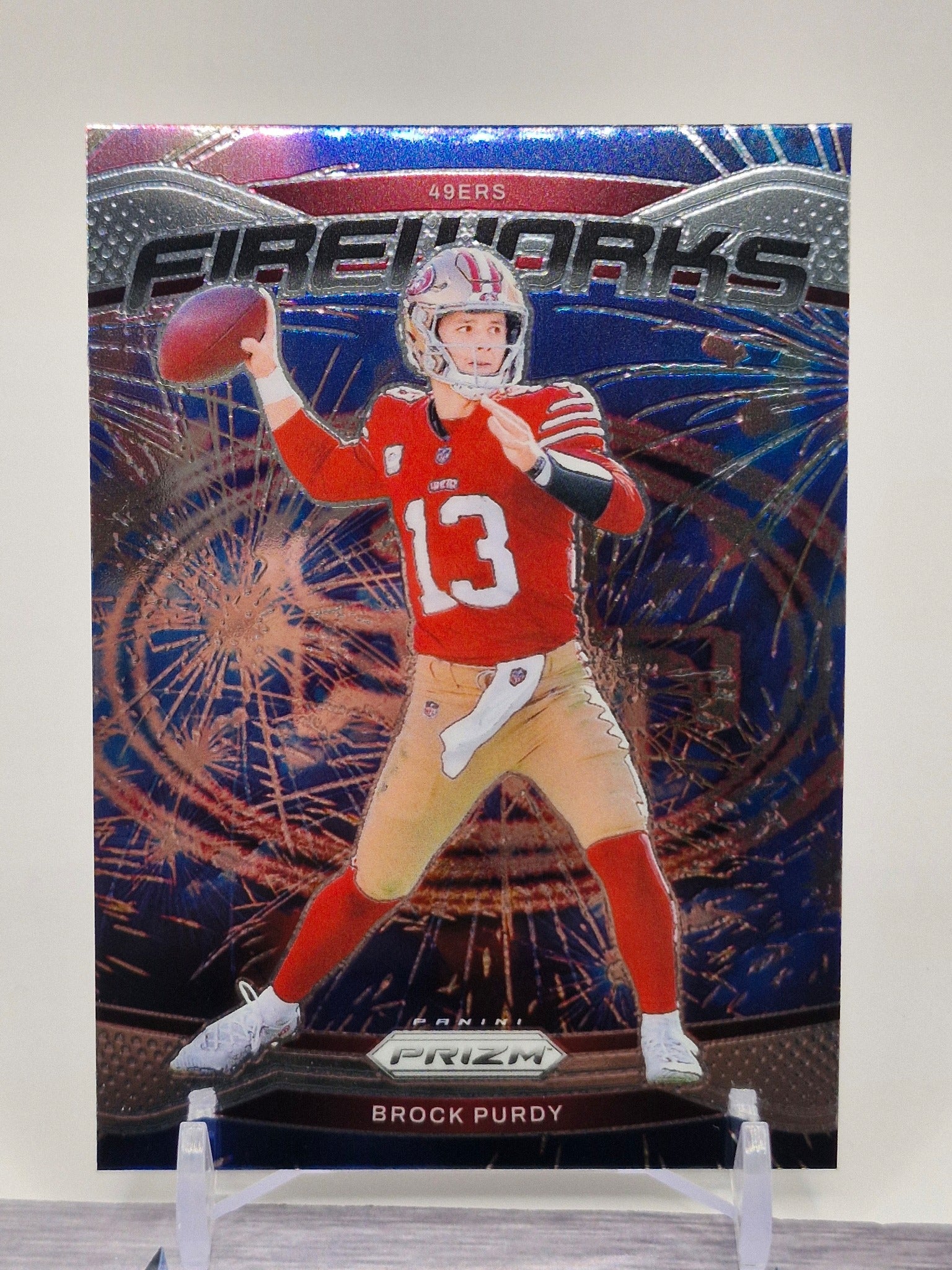 2024 Panini Prizm #2 Brock Purdy Fireworks