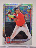 2025 Bowman #89 José Ramírez Chrome Mojo Refractor