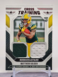 2025 Panini Rookies & Stars #CT-MGN Matthew Golden Cross Training Prime #/49